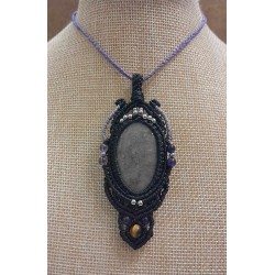 Pendentif avec Obsidienne
