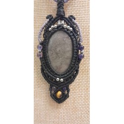 Pendentif avec Obsidienne