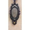 Pendentif avec Obsidienne